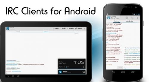 Overview of IRC clients for Android devices